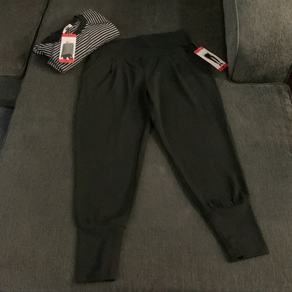 !! Danskin Super Soft Black Lounge Set!  Size Medium! - Picture 8 of 9